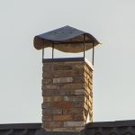 Picture of a chimney cap that is always checked during Monmouth County chimney service